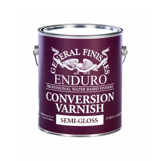 Enduro Conversion Varnish 2K Polyurethane, Semi-gloss, Gallon