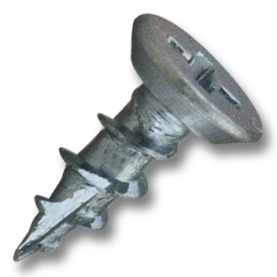 #6 Screw Flat Head Coarse Thread #2 Phillips Type 17 Point 7/16″ Length Zinc, Multiples of 100