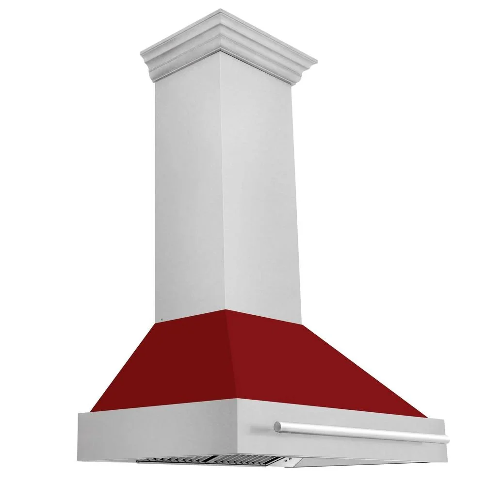 ZLine 8654SNX Red Gloss 48 W X 23-3/4 D – by ZLine