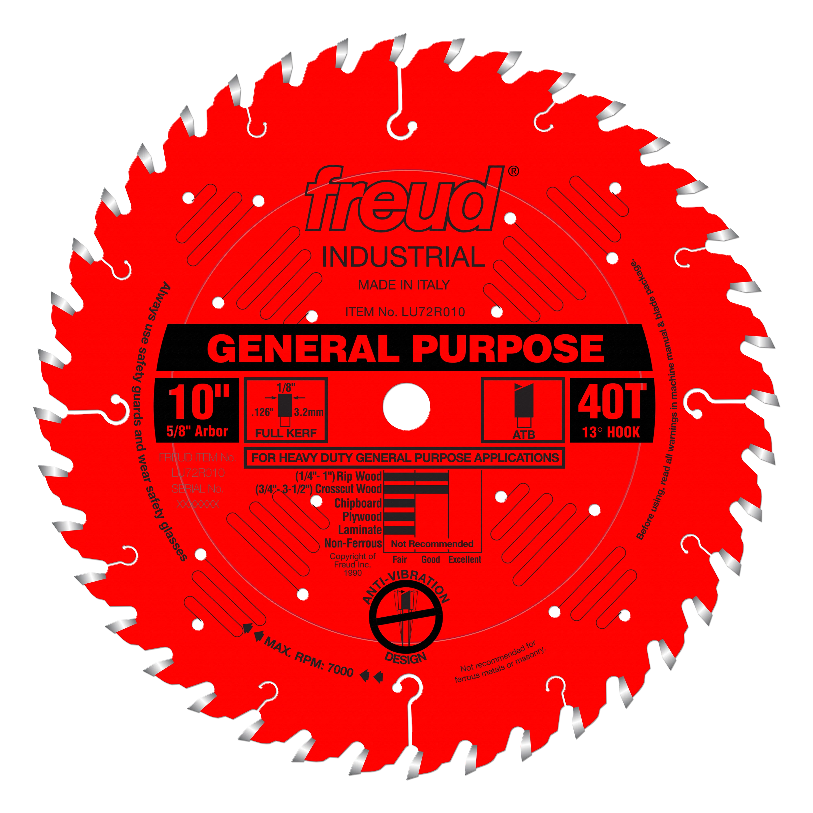 Freud Industrial Carbide Saw Blades