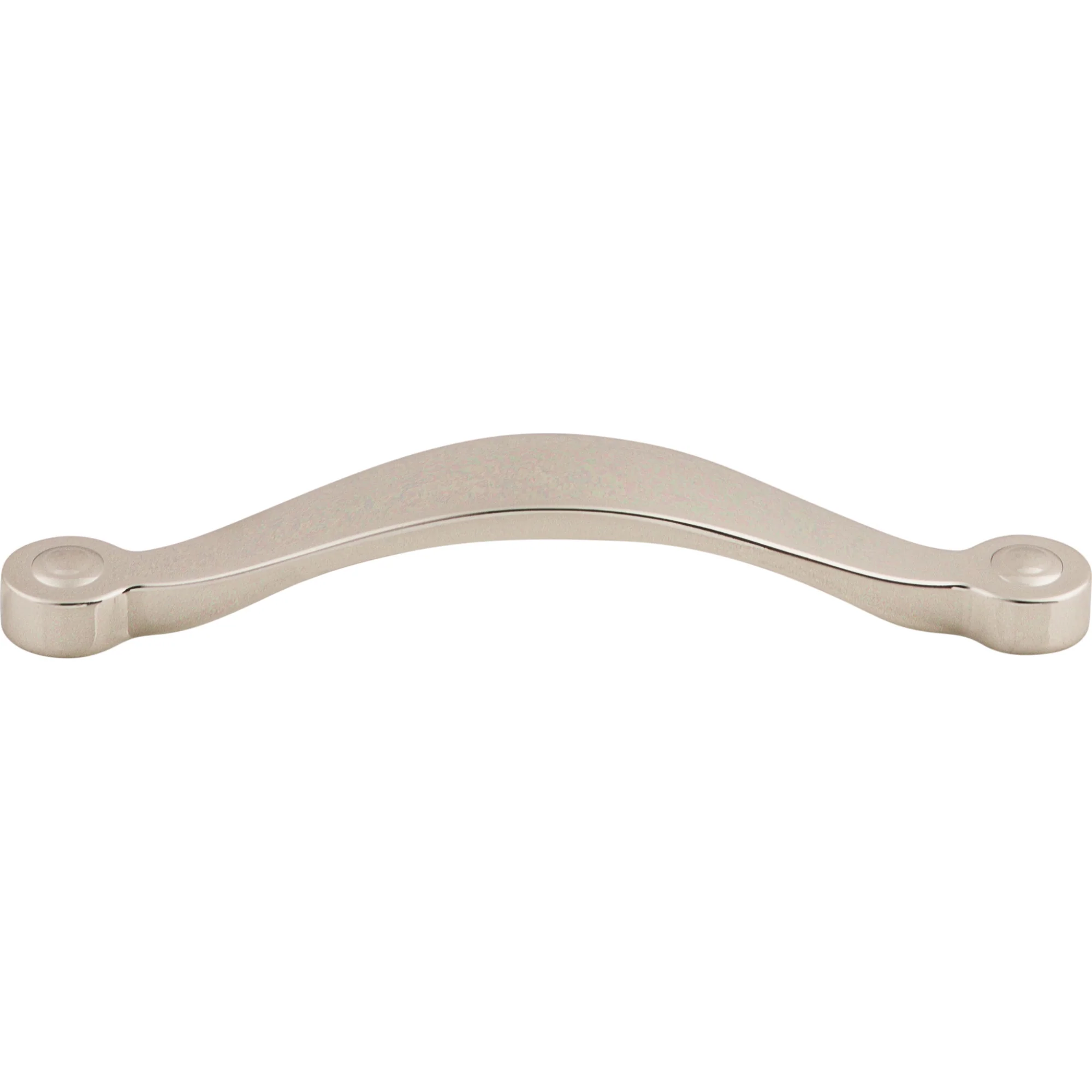 Top Knobs Asbury Saddle Pull Polished Nickel 5-1/16″ Center to Center