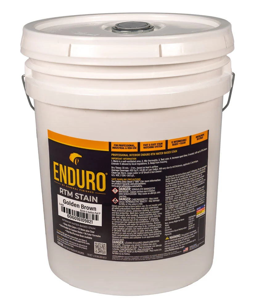 Enduro RTM Stain System, Golden Brown, 5 Gallon