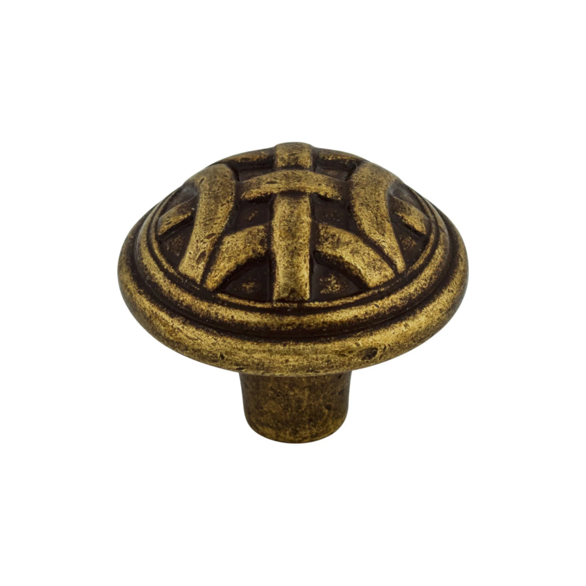 Top Knobs Tuscany Knob German Bronze 1-1/4″ Diameter Celtic Style