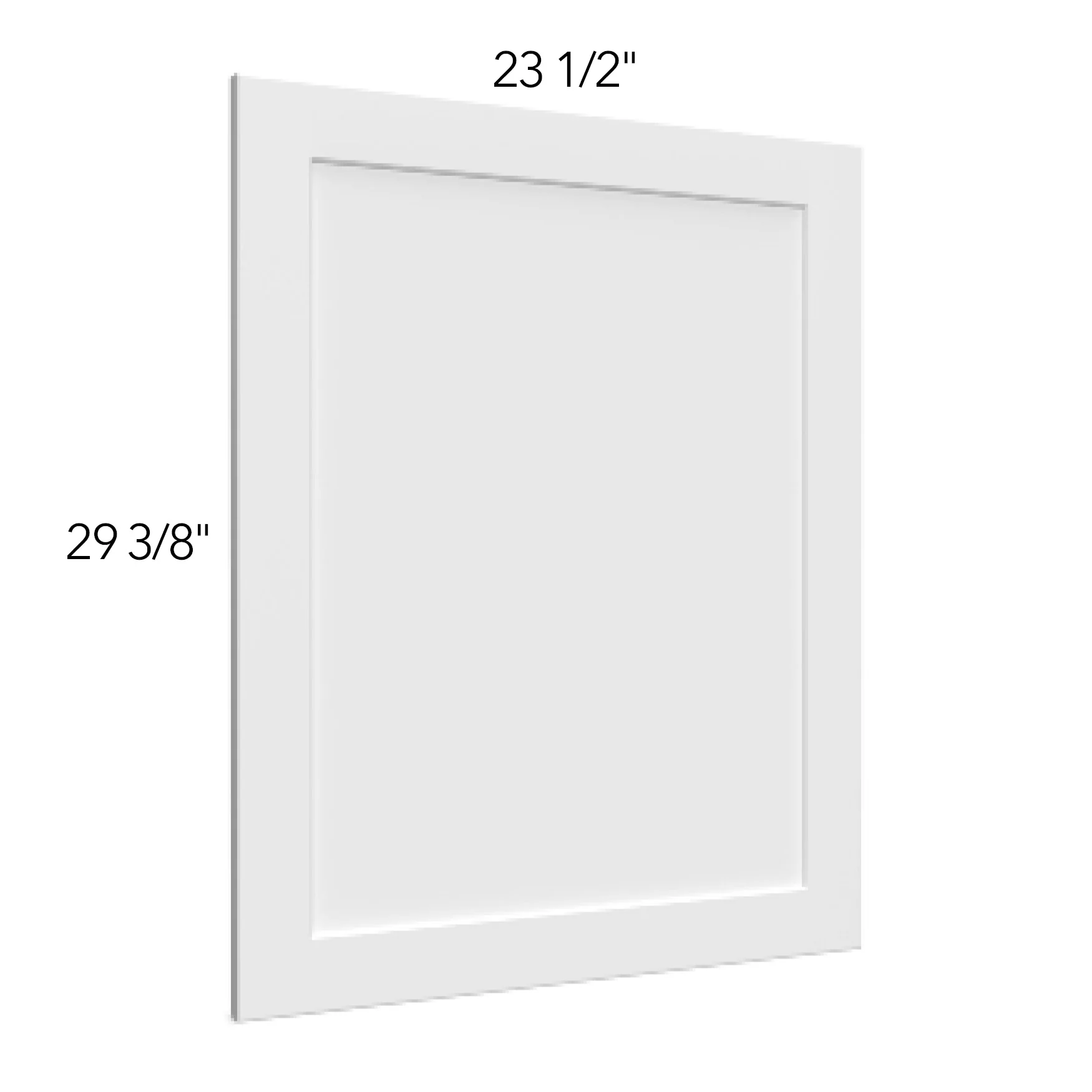 Base Wainscot Panel 23-1/2 W X 29-1/2 H – Luxe Oak by Fabuwood