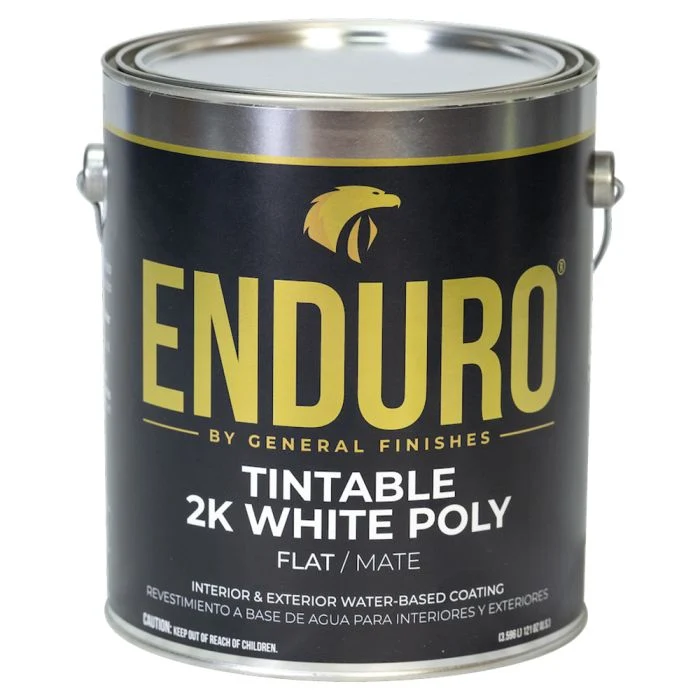 Enduro 2K White Poly, Flat, Gallon
