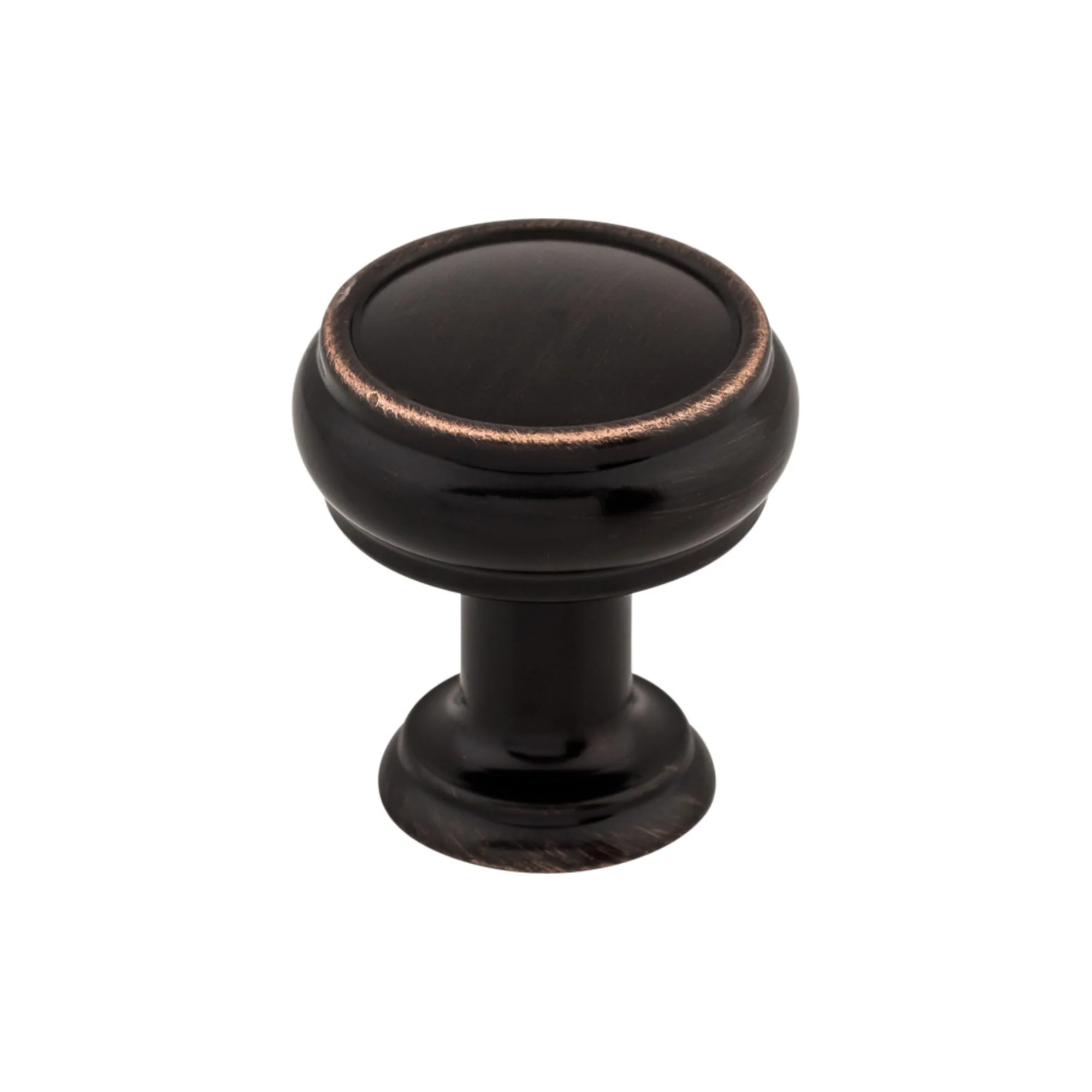 Top Knobs Serene Knob Tuscan Bronze 1″ Diameter Eden Style