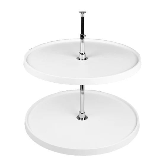 Rev-a-shelf Classic 2-Shelf Full Circle Lazy Susan Set For Base Cabinets, 16″