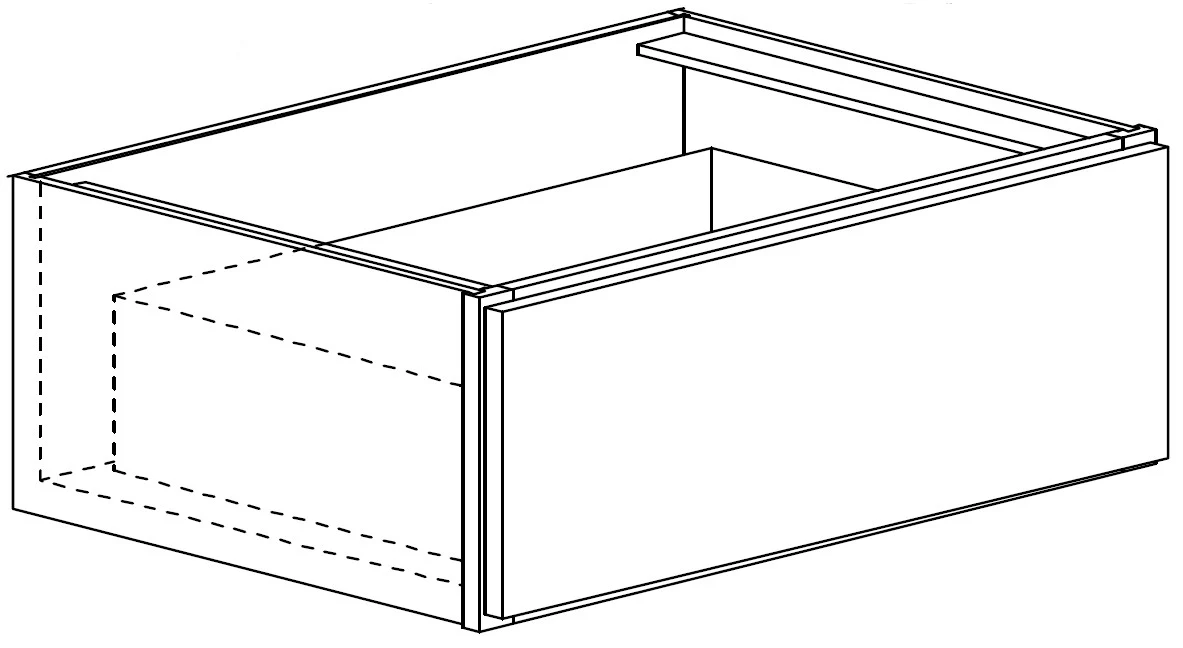 Bench Seat w/ Drawer 24 W X 15-1/4 H X 18 D – Rainier Paint by Legend