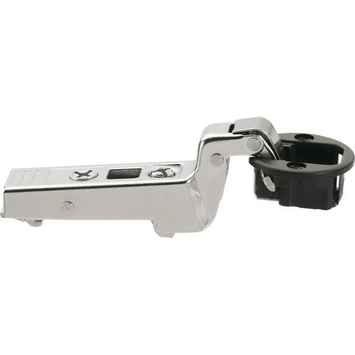 Blum Clip Top 94 Degree Glass Door Hinge Self-Closing Screw-On, Full-Cranked, Multiples of 50