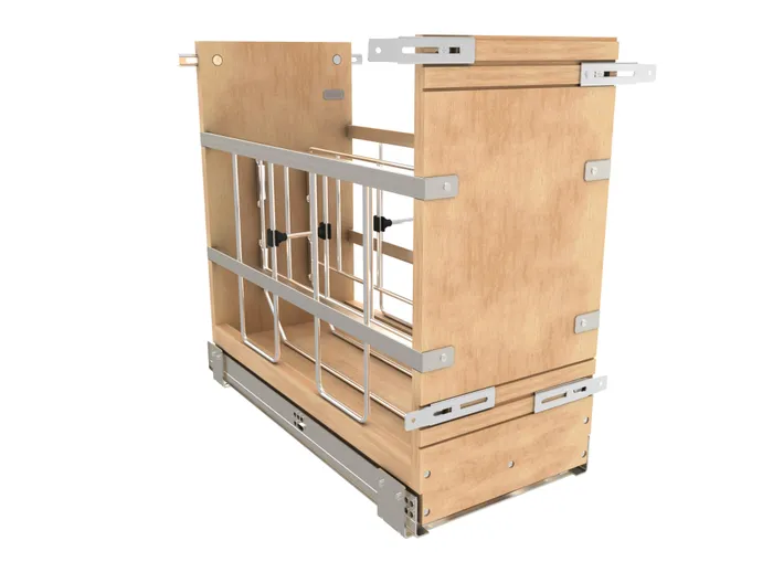 Rev-a-shelf Base Cabinet Pullout Organizer Soft Close, 8″