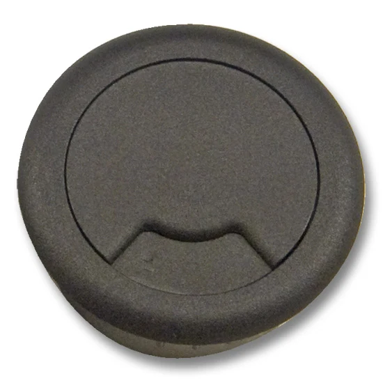 Custom Accents Grommet Cap Bore, Black, 50 mm