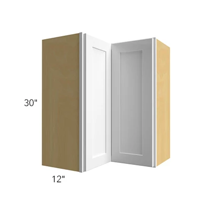 Wall Square Corner 24 W X 36 H X 12 D – Luxe Oak by Fabuwood