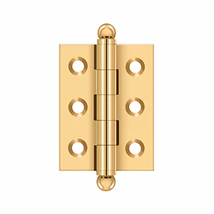 Deltana 2″ x 1.5″ Hinge With Ball Tips, PVD
