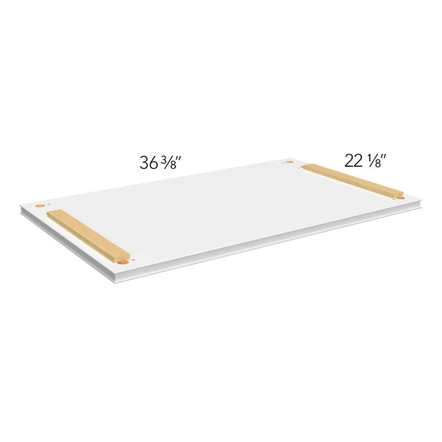 Vanity Platform Vera 24-3/8 W X 1 H X 22-1/8 D – Luna Oak by Fabuwood