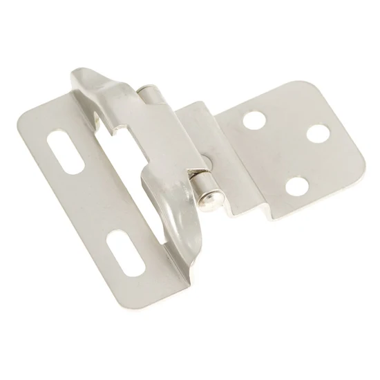 Hickery Hardware Semi-Concealed Self-Closing Hinge 3" x 2-3/4"