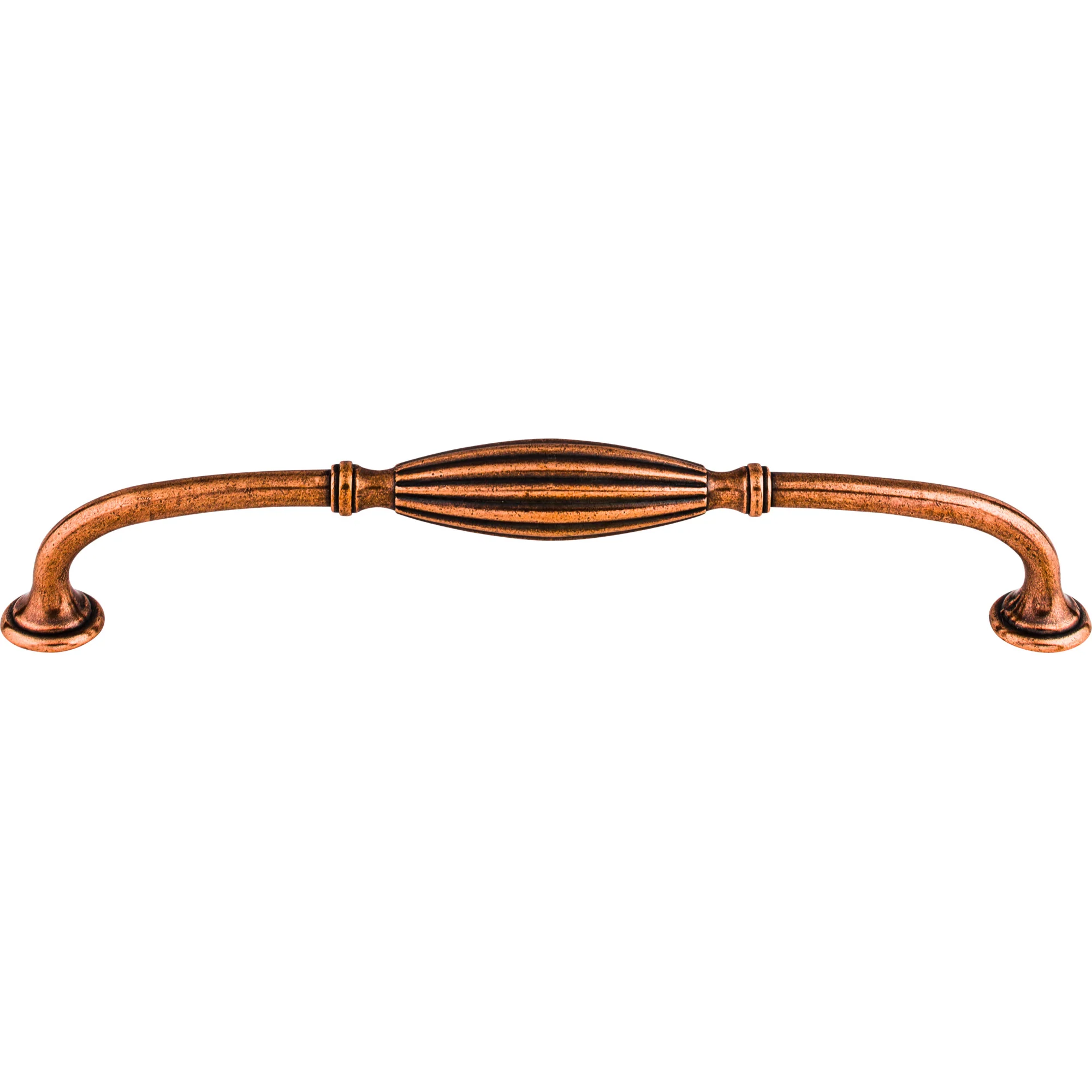 Top Knobs Tuscany D Handle Old English Copper 8-13/16″ Center to Center