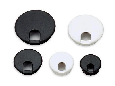 Sugatsune Round Cable Grommet Gray 76 mm Diameter