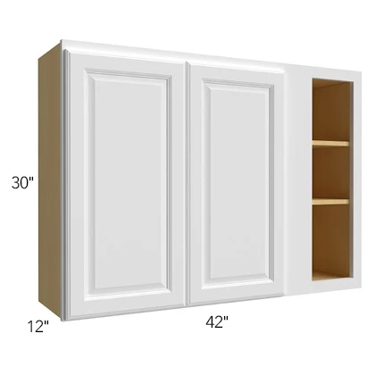 Wall Blind Corner 24 W X 30 H X 12 D (Installation width of 42-45) – Hallmark Frost by Fabuwood