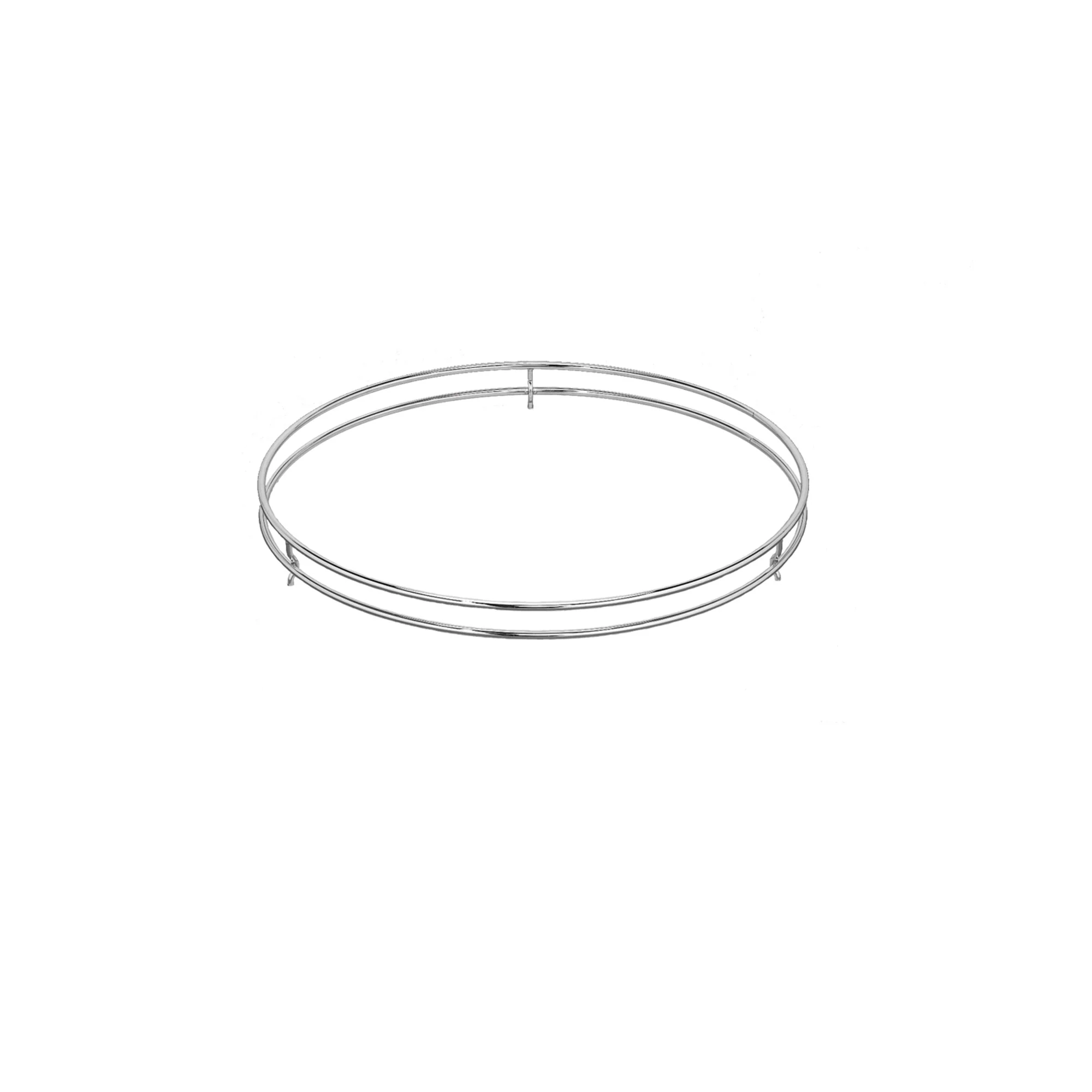 Rev-a-shelf Full Circle Lazy Susan Fence Rail -Single Chrome Wire, 28″