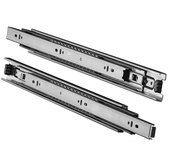 Knap & Vogt 6400 Series Stainless Steel Side Mount Full Extension Slide 100 lbs Capacity
