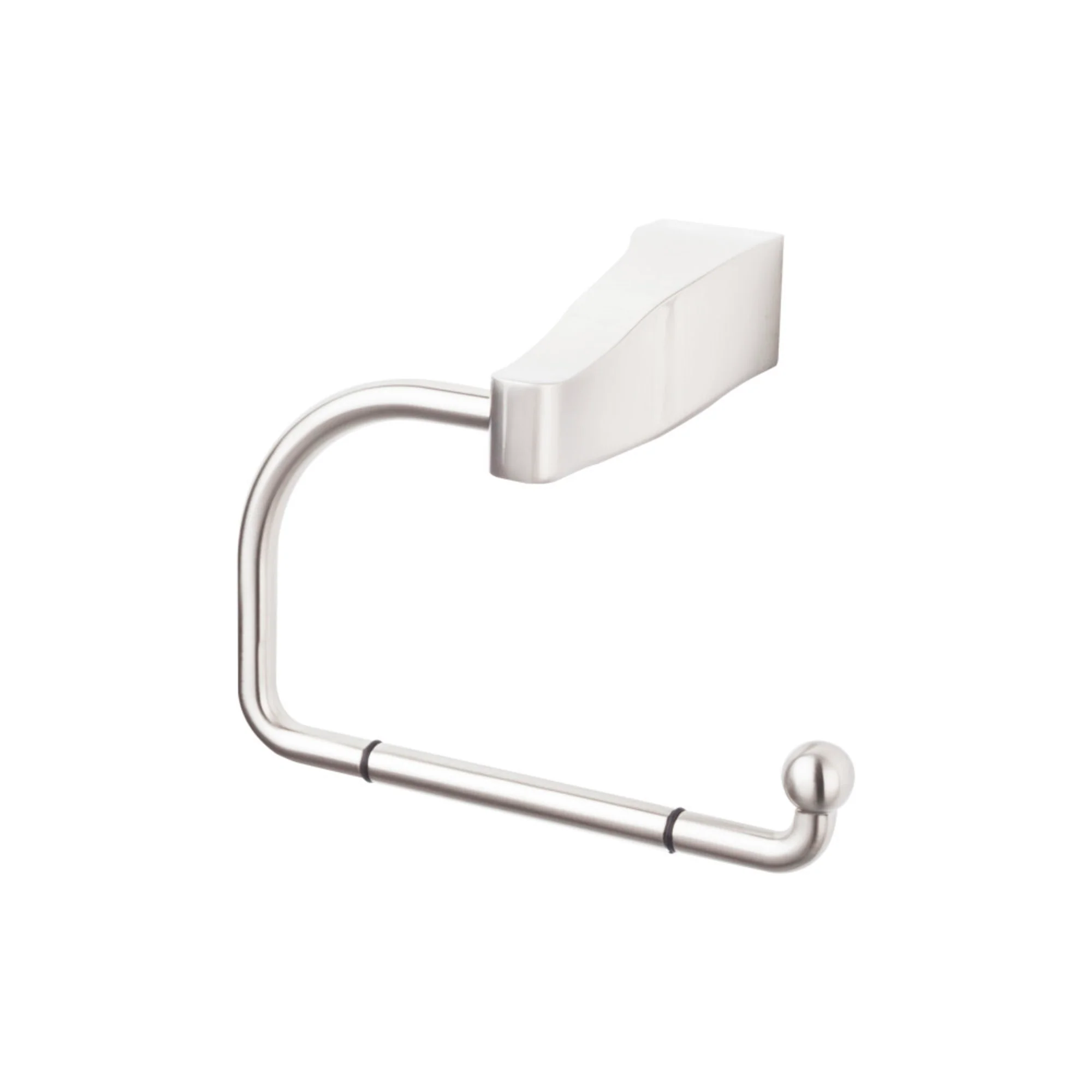 Top Knobs Aqua Bath Tissue Hook, Satin Nickel