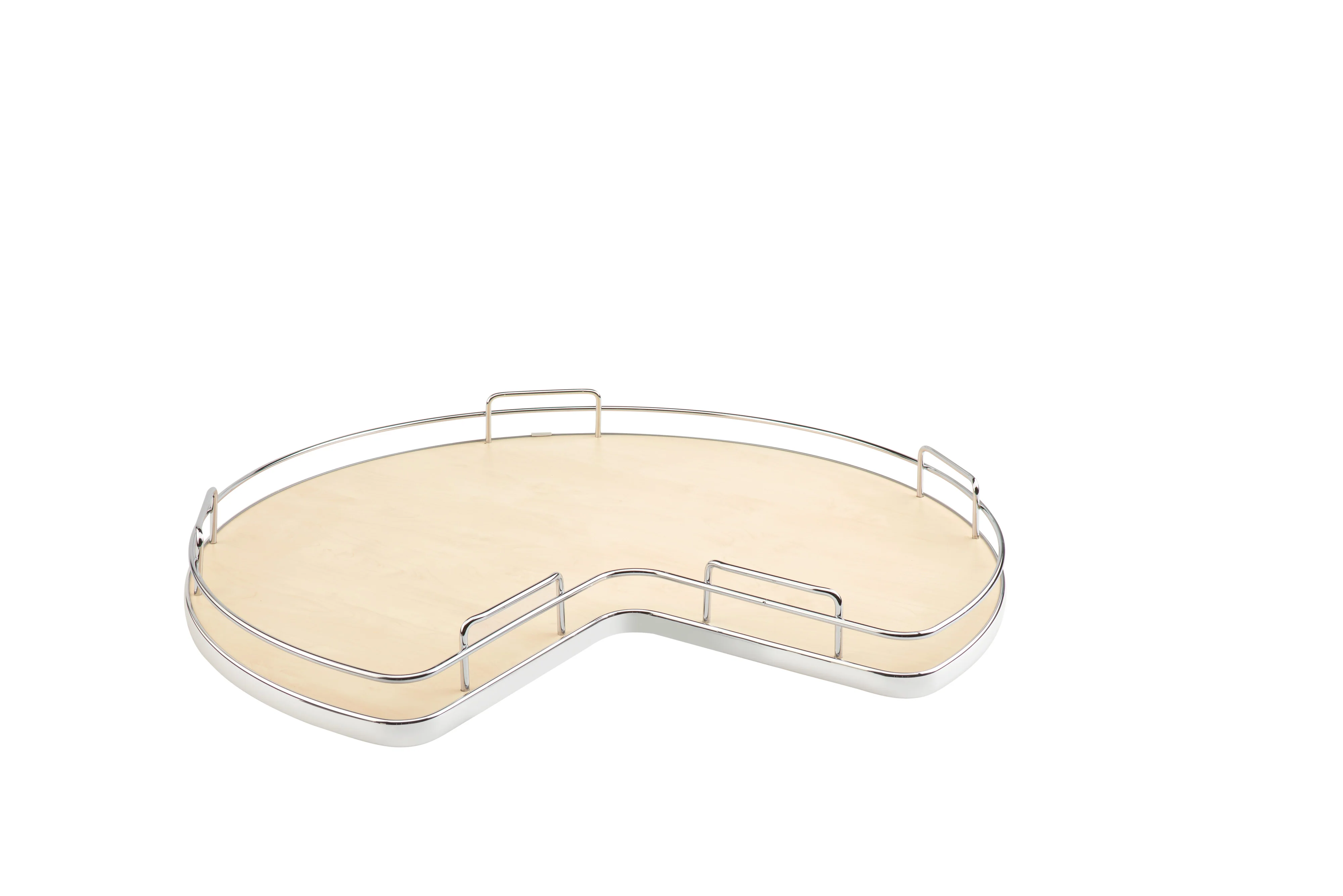 Rev-a-shelf Solid Bottom Kidney-Shaped Lazy Susan, 32″