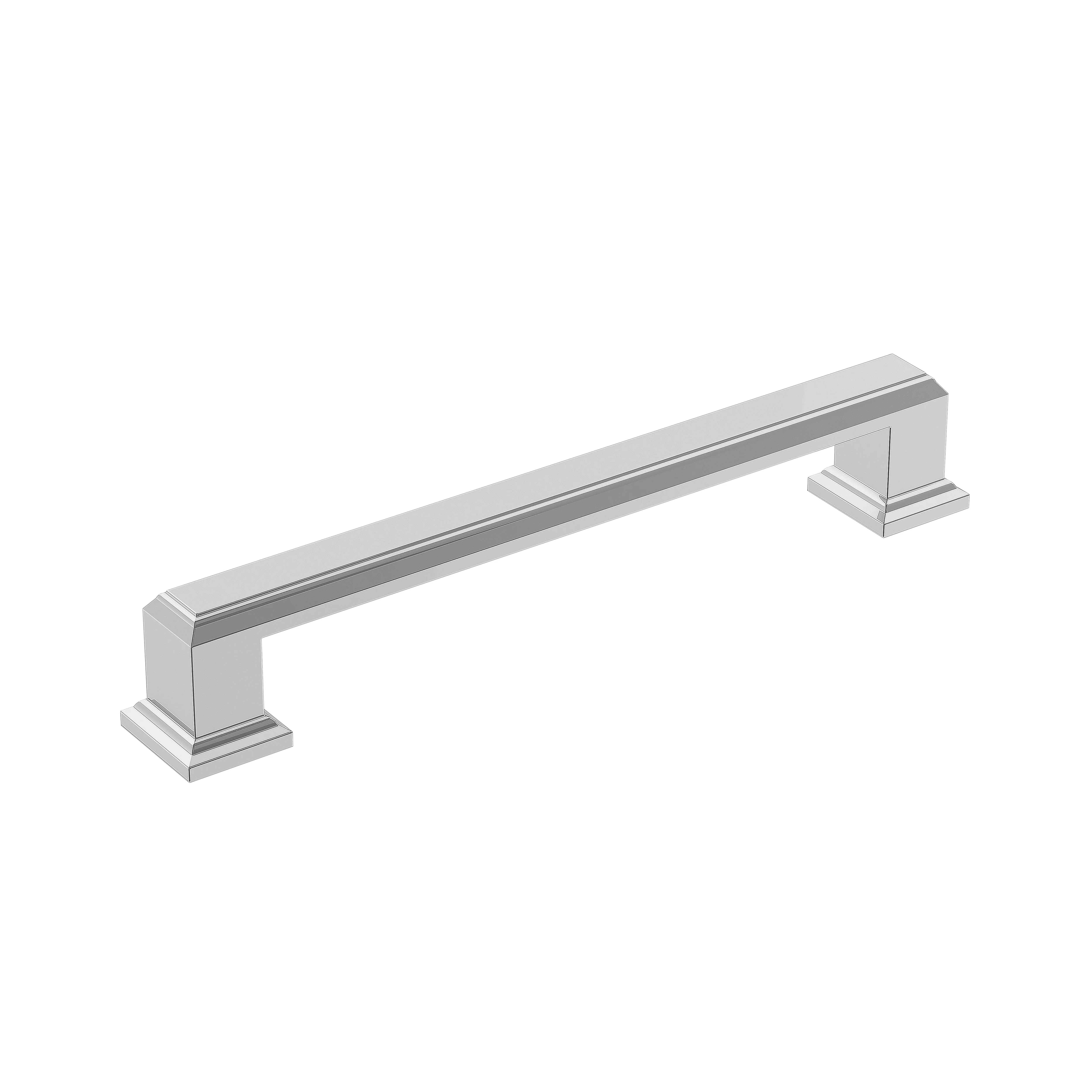 Amerock Appoint Pull Polished Chrome 5-1/16″ Center to Center