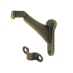 Deltana Hand Rail Brackets 2-3/4" Projection Antique Brass