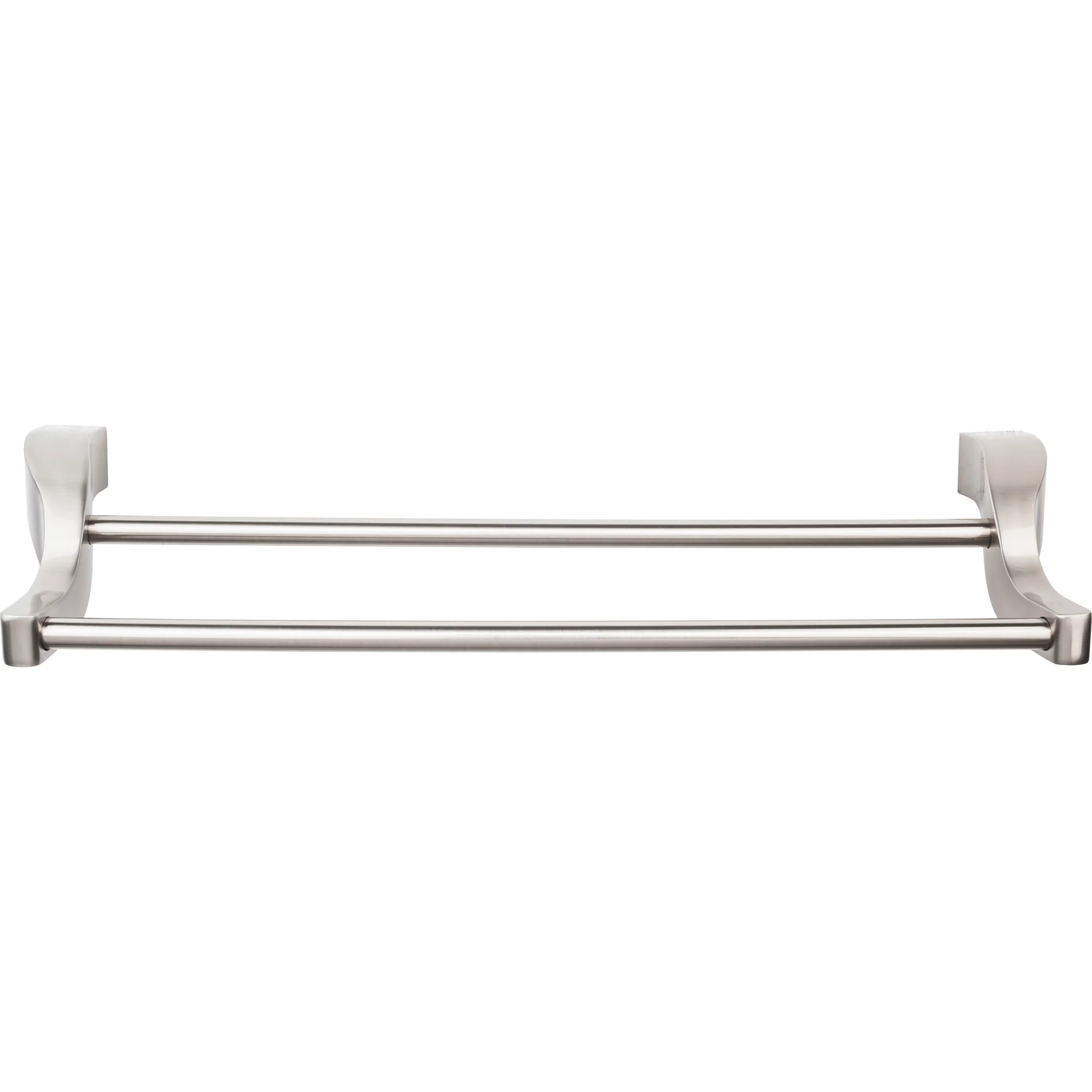 Top Knobs Aqua Bath Towel Rod, Satin Nickel, 24″