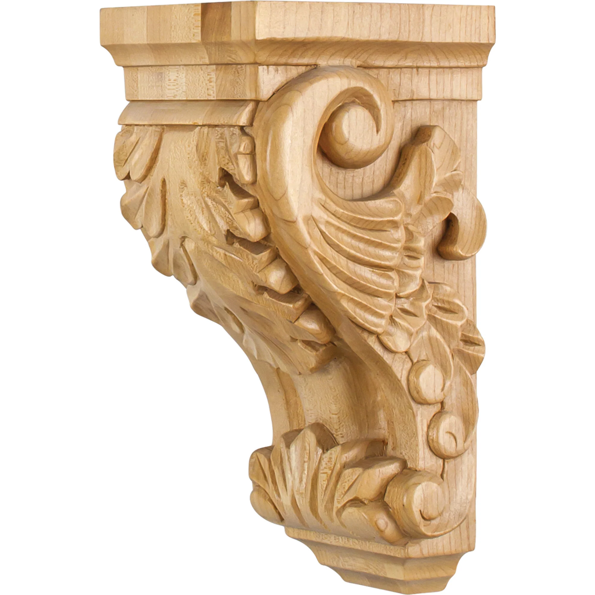 Hardware Resources Acanthus Corbel Alder 10″ Length 4-1/2″ Width
