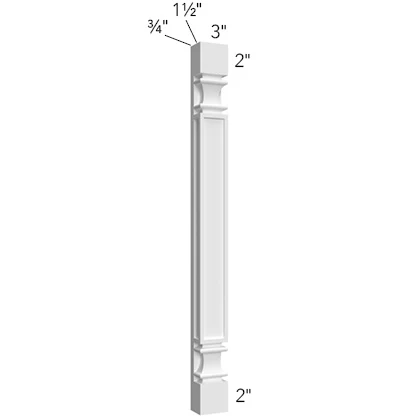 Pilaster 3 W X 30 H X 1-1/2 D – Luxe Oak by Fabuwood