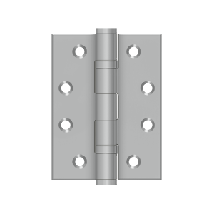 Deltana 4″ x 3″ Square Corner Hinge, Brushed Stainless Steel