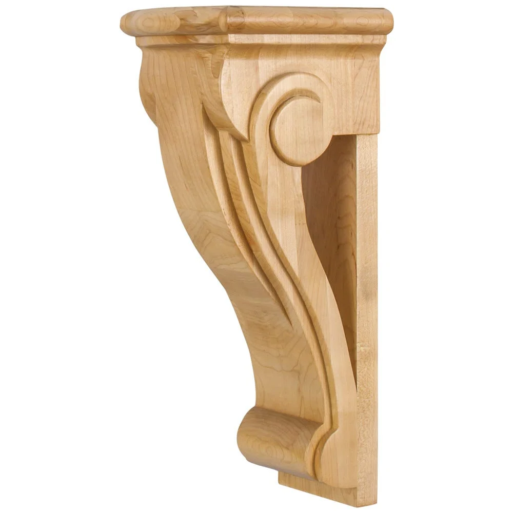 Hardware Resources Scrolled Art Nouveau Corbel