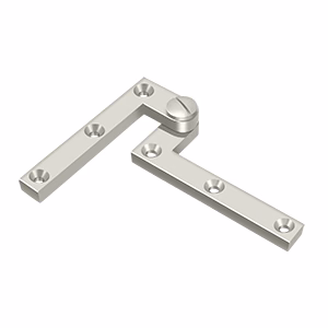 Deltana 4-3/8″ x 5/8″ x 3/8″ Pivot Hinge, Polished Nickel