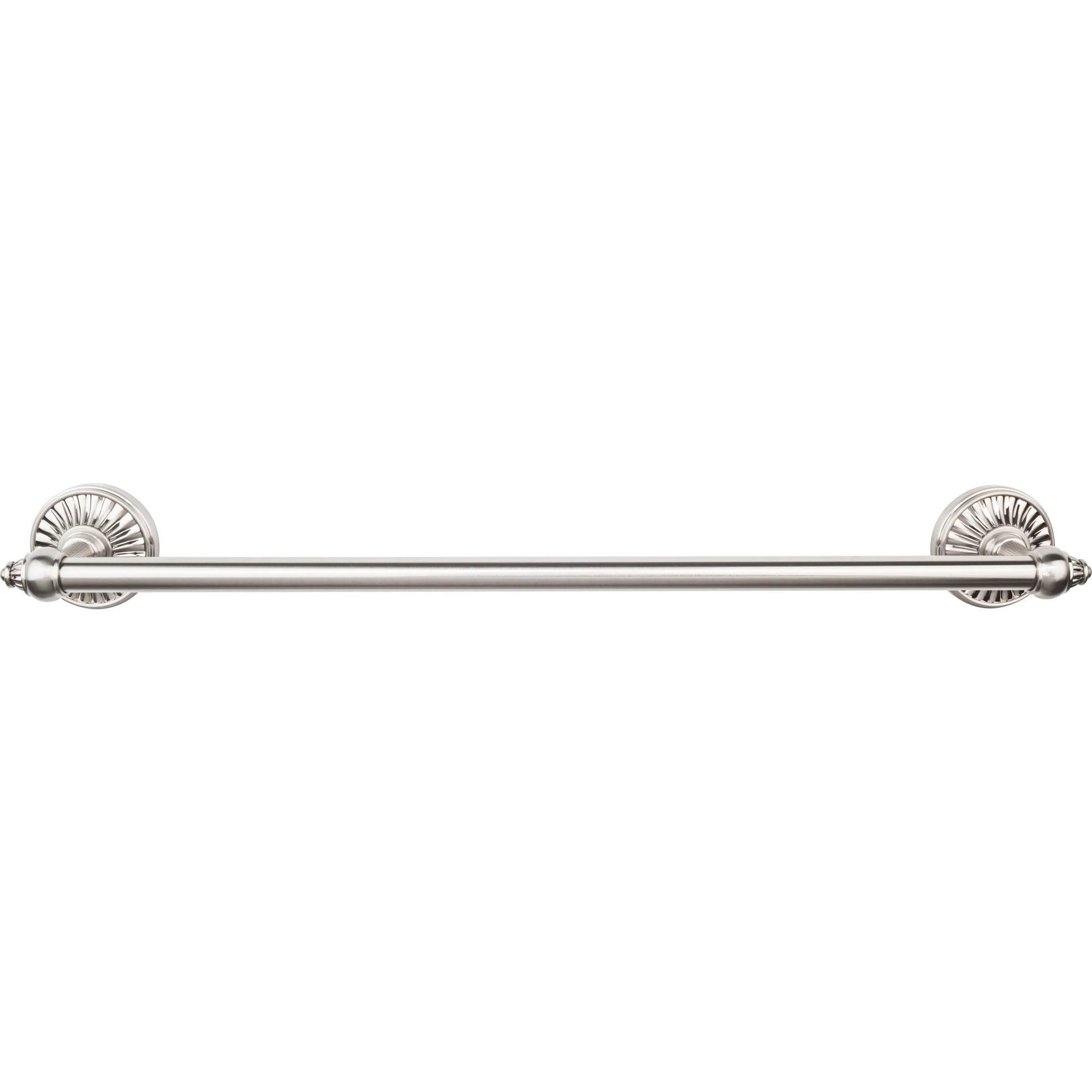 Top Knobs Tuscany Bath Towel Rod, Satin Nickel, 18″