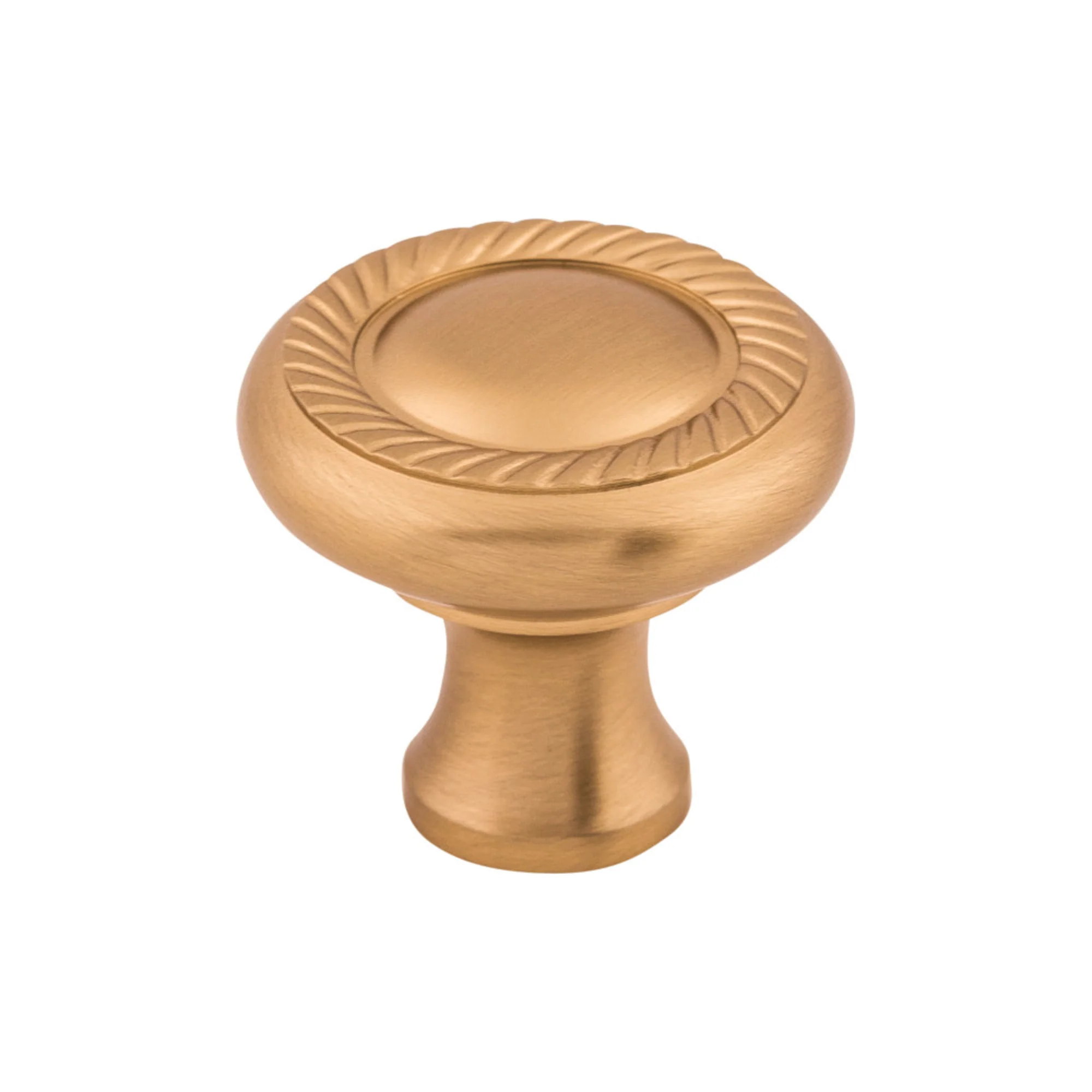 Top Knobs Somerset Knob Brushed Bronze 1-3/16″ Diameter Swirl Cut Style