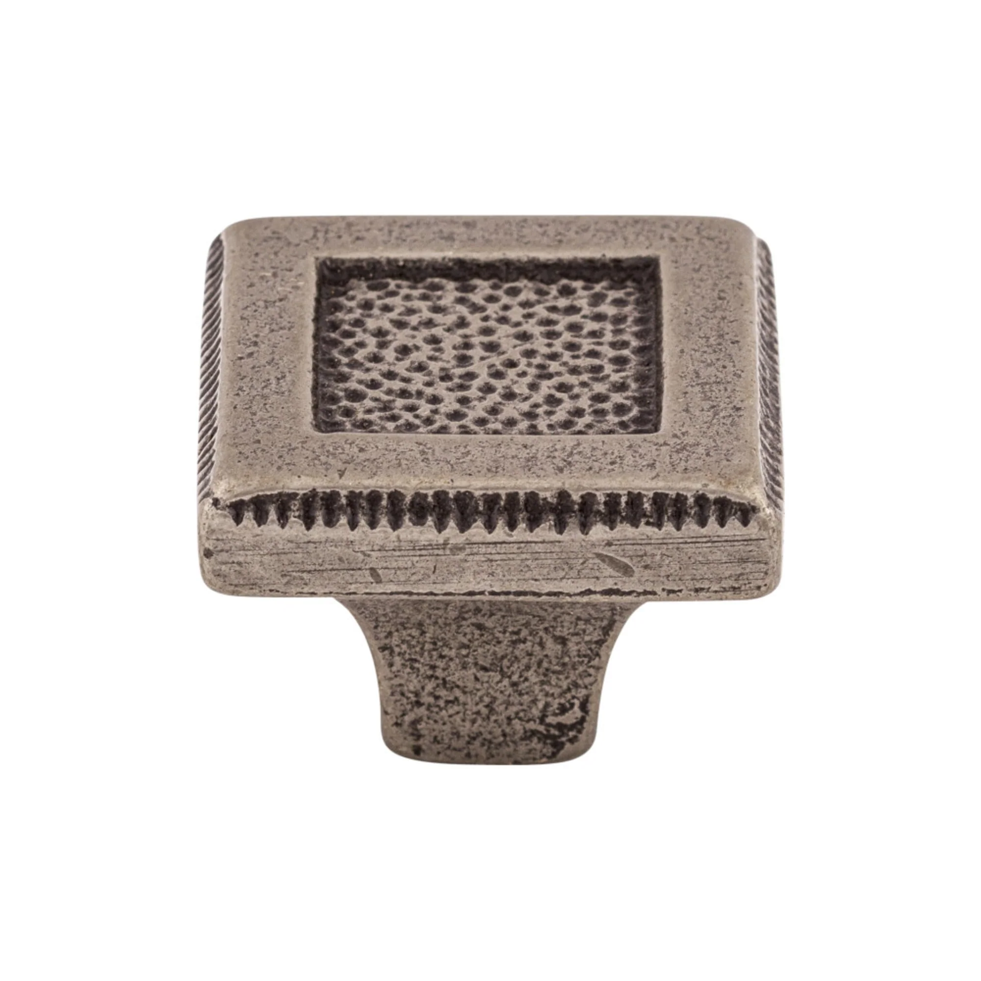 Top Knobs Britannia Knob Cast Iron 1-5/16″ Diameter Square Style