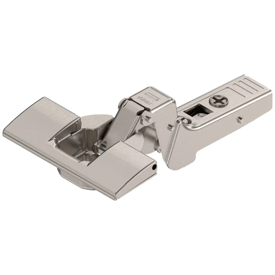 Blum Clip Top 95 Degree Thick Door Hinge Steel, Full-Cranked, Inserta, Self-Closing