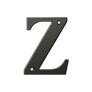 Deltana 4" Residential Letter Z