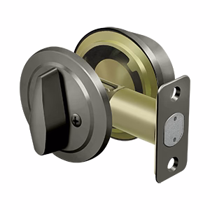 Deltana Cylinder Deadbolt KA2 Heavy Duty Backset 2-3/8″ 2-3/4 Antique Nickel Single