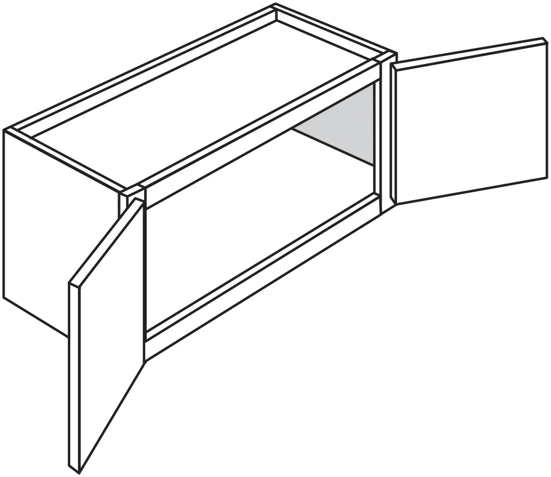 Wall 36 W X 15 H X 12 D – Mojave Shaker by Horning
