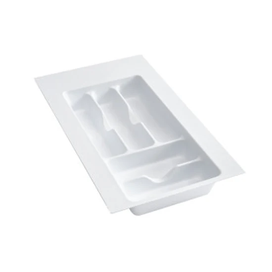 Rev-a-shelf Cutlery Tray Polymer, White, Small