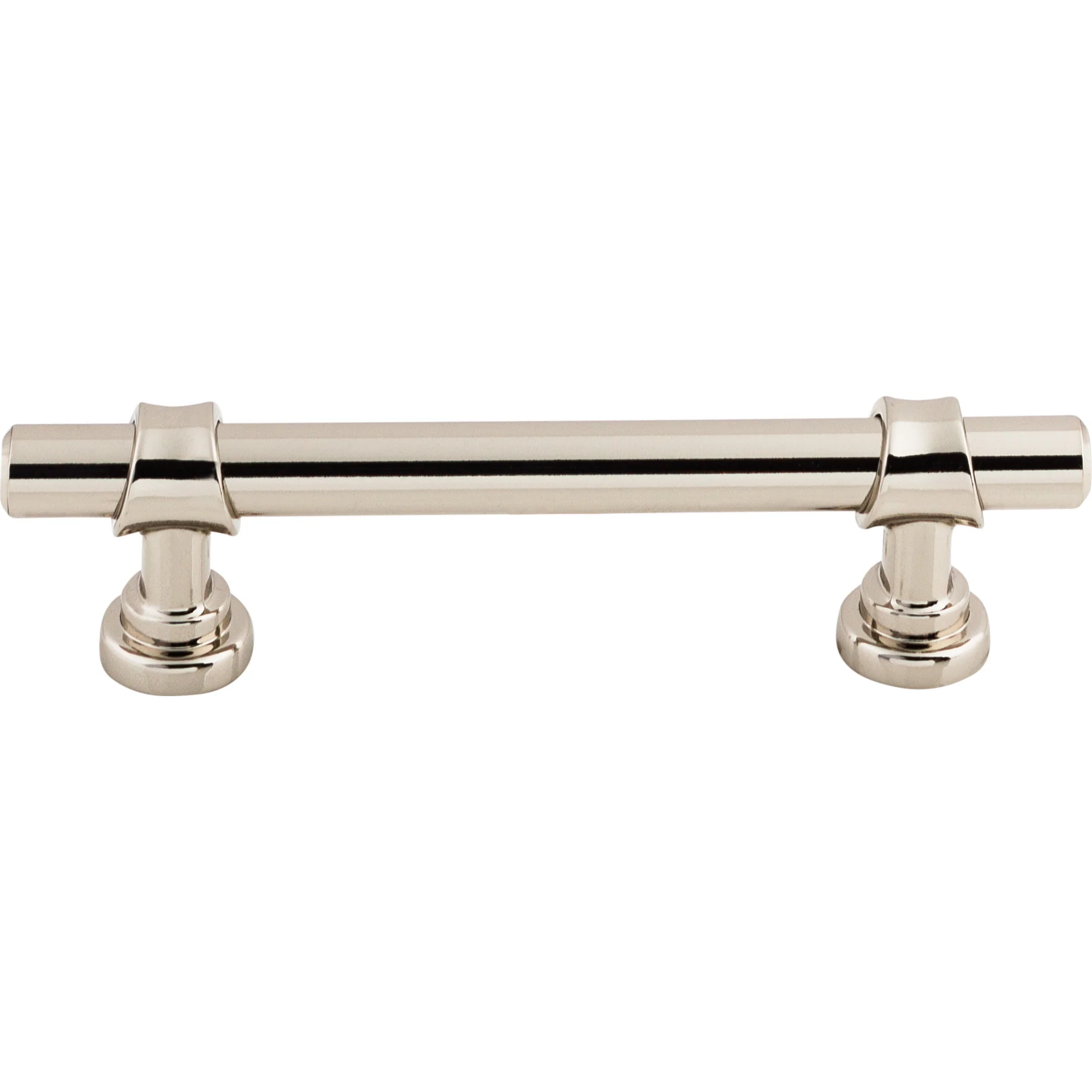 Top Knobs Asbury Bit Pull Polished Nickel 3-3/4″ Center to Center