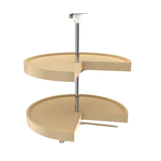 Rev-a-shelf Pie-Cut 2 Shelf Lazy Susan Set Polymer, 24″