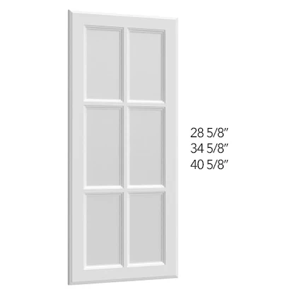 Mullion Door for W1230 W X H X D (Sold as each) – Hallmark Frost by Fabuwood