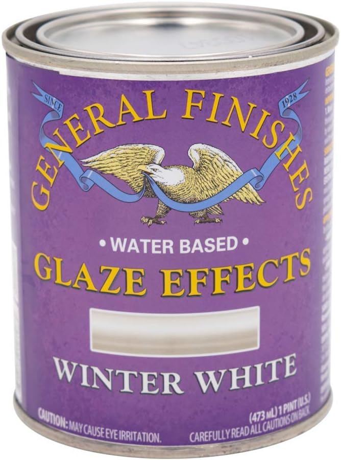 General Finishes Glaze Effects, White, Pint