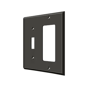 Deltana Switch Plate Switch/ Rocker Oil Rubbed Bronze Single Style
