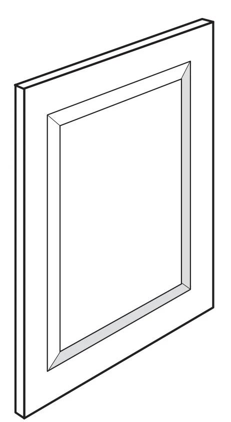 End Panel for Base Cabinets – Nantucket Linen by Horning