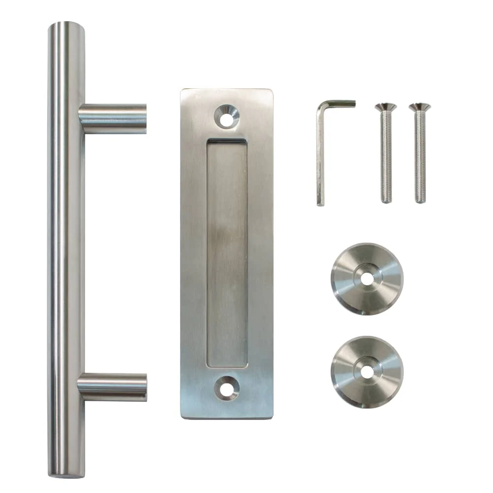 Handle Bar Pull And Flush Pull, Stainless Steel