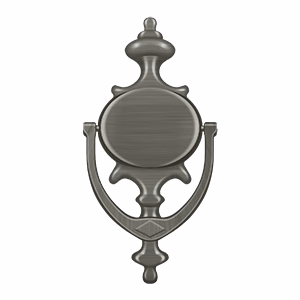 Deltana Imperial Door Knocker, Antique Nickel